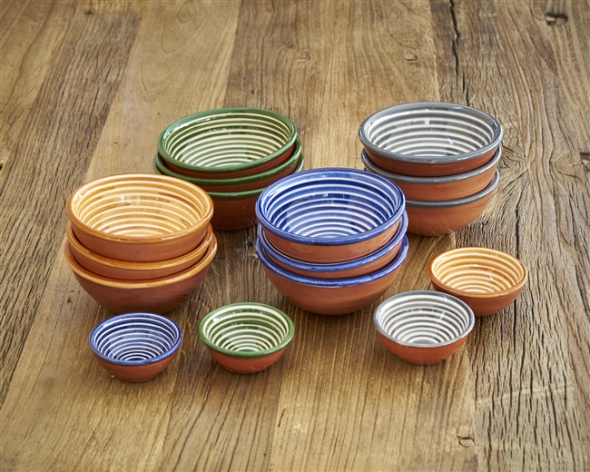 Mini Striped Bowls