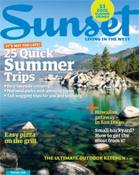 Sunset Magazine August 2009