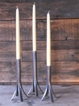 Trio of Pipe Candle Holders