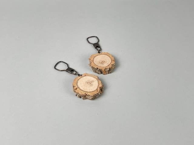 Keychains - cork oak